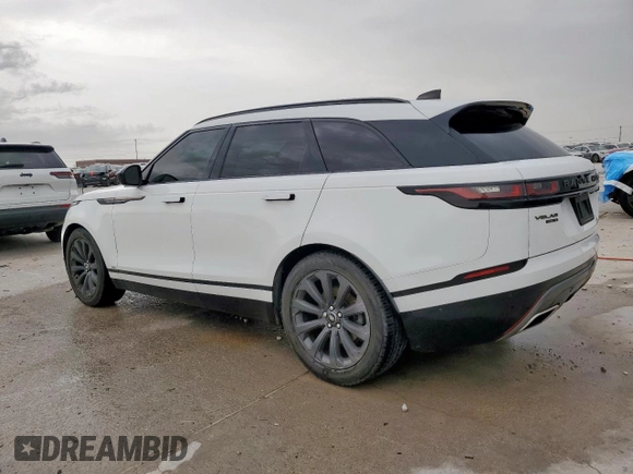2018 Land Rover Range Rover Velar R-Dynamic SE with VIN SALYL2RV1JA755764, listed as a Copart auction lot 56980485 with 70,119 mi miles and Salvage title. Bid and sale history available at DreamBid. Image 2.