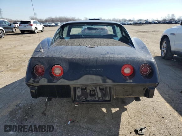 1976 Chevrolet Corvette with VIN 1Z37L6S431663, listed as a Copart auction lot 49045205 with 12,830 mi miles and Clean title. Bid and sale history available at DreamBid. Image 6.