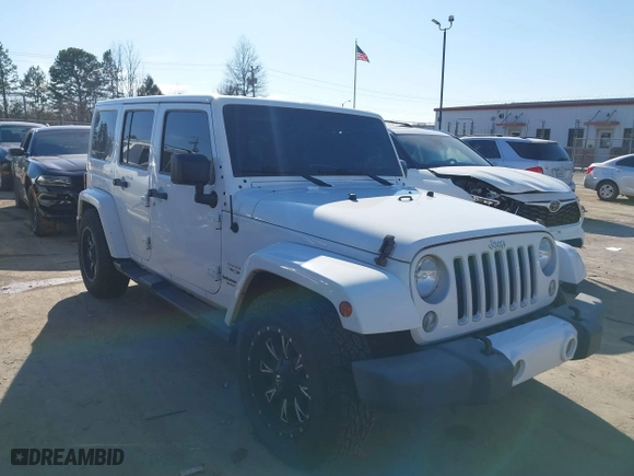 2016 Jeep Wrangler Unlimited 75th Anniversary with VIN 1C4BJWEG3GL194420, listed as a IAAI auction lot 41678849 with 127,194 mi miles. Bid and sale history available at carsss.com. Image 1.