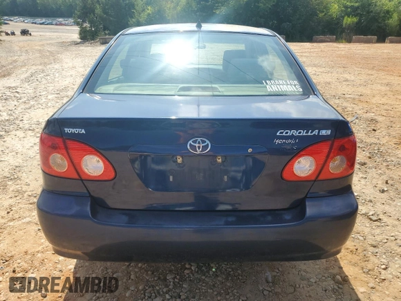 2006 Toyota Corolla CE z VIN 1NXBR32E26Z671451, wystawiony jako Copart lot #61157815 z przebiegiem 200 989 mil mil oraz Czysty tytuł • Clean title. Historia ofert i sprzedaży dostępna na DreamBid. Obrazek 6.