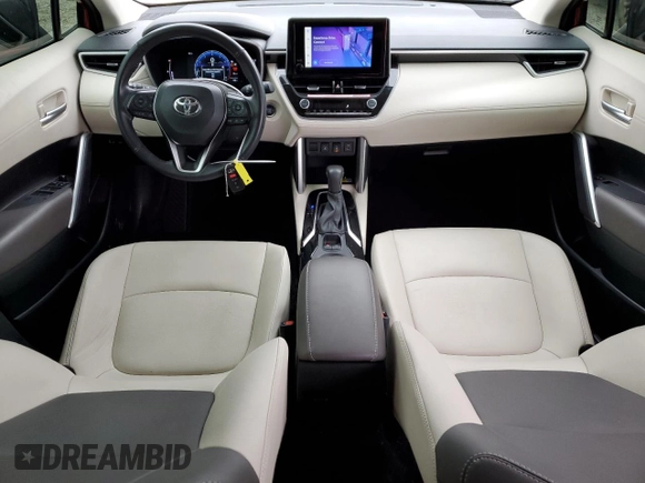 2023 Toyota Corolla Cross XLE с VIN 7MUDAAAGXPV069730, выставлен на аукционе Copart как лот 55795035 с пробегом 26 368 миль миль и Списание • Salvage title. История ставок и продаж доступна на DreamBid. Изображение 8.