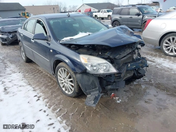2008 Saturn Aura XR with VIN 1G8ZV57718F159654, listed as a IAAI auction lot 41549543 with 174,701 mi miles. Bid and sale history available at carsss.com. Image 1.