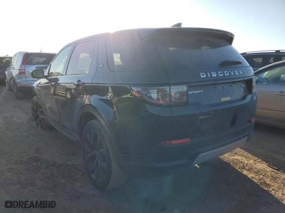 2021 Land Rover Discovery Sport SE with VIN SALCP2FXXMH899040, listed as a Copart auction lot 89321945 with 51,647 mi miles and Salvage Title. Bid and sale history available at carsss.com. Image 2.