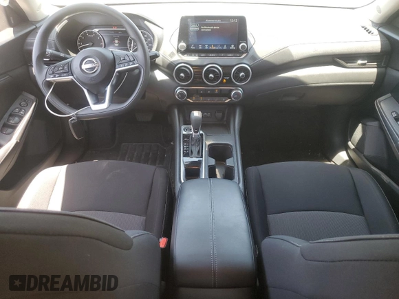 2024 Nissan Sentra SV with VIN 3N1AB8CV7RY222657, listed as a Copart auction lot 58617775 with 9,826 mi miles and Salvage title. Bid and sale history available at DreamBid. Image 8.