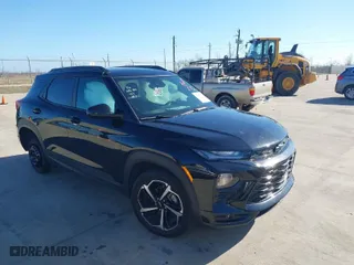 2022 Chevrolet TrailBlazer RS with VIN KL79MTSL5NB072146, listed as a IAAI auction lot 41215742 with 28,482 mi miles. Bid and sale history available at carsss.com. Image 14.