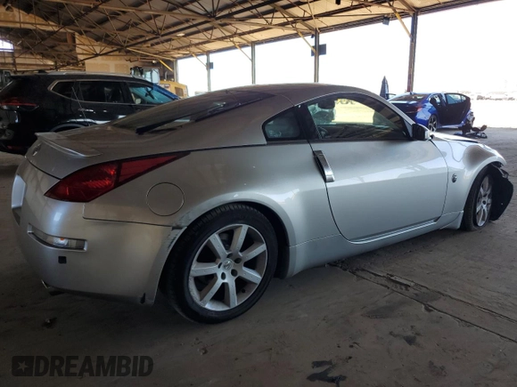 2003 Nissan 350Z Touring with VIN JN1AZ34EX3T018724, listed as a Copart auction lot 67601584 with 24,288 mi miles and Salvage Title. Bid and sale history available at carsss.com. Image 3.