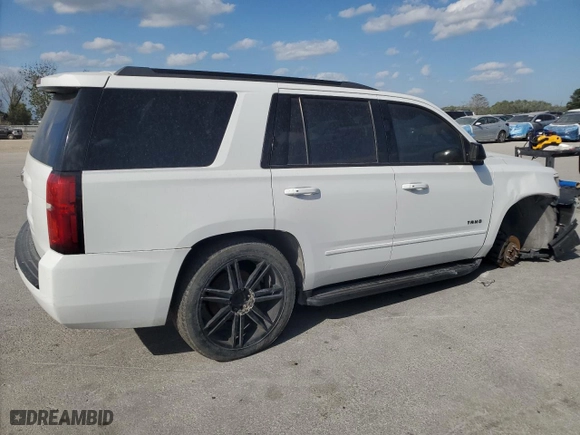 2018 Chevrolet Tahoe Premier with VIN 1GNSCCKC0JR335286, listed as a Copart auction lot 50105345 with 155,777 mi miles and Clean Title. Bid and sale history available at carsss.com. Image 3.