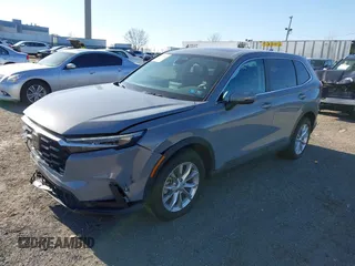 2025 Honda CR-V EX-L with VIN 2HKRS4H70SH402648, listed as a IAAI auction lot 41634883 with 21,954 mi miles and . Bid and sale history available at DreamBid. Image 18.