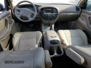 2002 Toyota Sequoia SR5 with VIN 5TDZT34A32S059921, listed as a Copart auction lot 53337395 with 214,776 mi miles and Clean Title. Bid and sale history available at carsss.com. Image 8.