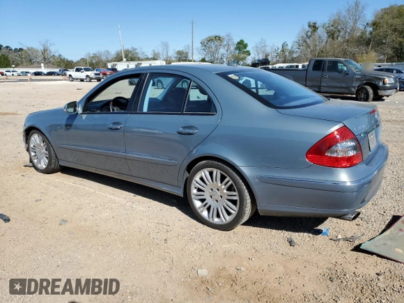 2007 Mercedes-Benz E-Class 3.5L with VIN WDBUF56X17B161312, listed as a Copart auction lot 49688565 with 100,844 mi miles and Non Repairable. Bid and sale history available at carsss.com. Image 2.
