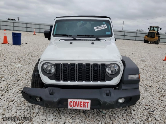 2024 Jeep Wrangler Sport with VIN 1C4PJXDG1RW349674, listed as a Copart auction lot 44331845 with 2,677 mi miles and Salvage Title. Bid and sale history available at carsss.com. Image 5.
