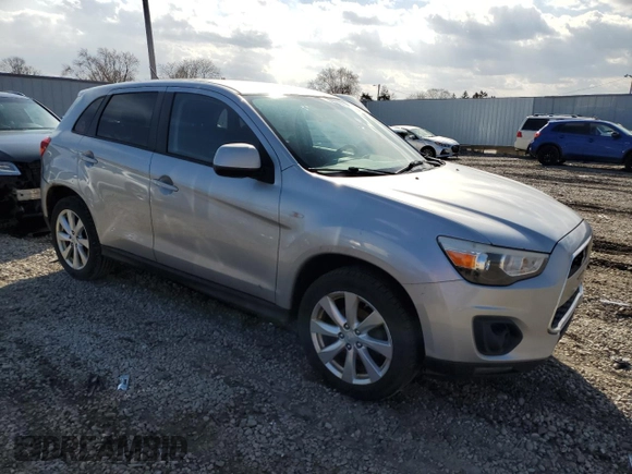 2014 Mitsubishi Outlander Sport ES with VIN 4A4AR3AUXEE023172, listed as a Copart auction lot 50696175 with 193,328 mi miles and Clean Title. Bid and sale history available at carsss.com. Image 4.