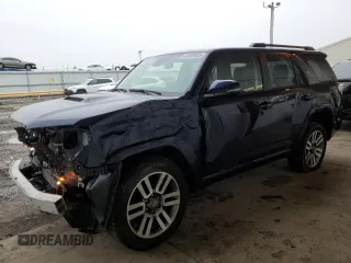 2022 Toyota 4Runner TRD Sport with VIN JTESU5JR5N6029517, listed as a Copart auction lot 42809985 with 37,975 mi miles and Non repairable. Bid and sale history available at DreamBid. Image 1.