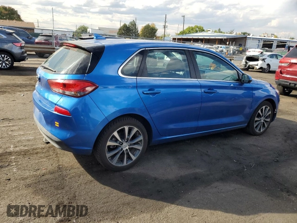 2018 Hyundai Elantra GT with VIN KMHH35LE7JU015356, listed as a Copart auction lot 75359574 with 57,153 mi miles and Clean Title. Bid and sale history available at carsss.com. Image 3.