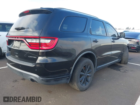 2014 Dodge Durango Limited with VIN 1C4SDHDT2EC405671, listed as a IAAI auction lot 39442398 with 154,469 mi miles and . Bid and sale history available at DreamBid. Image 4.