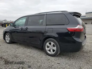 2016 Toyota Sienna LE AAS with VIN 5TDKK3DC7GS706561, listed as a Copart auction lot 51363465 with 107,443 mi miles and Salvage Title. Bid and sale history available at carsss.com. Image 2.