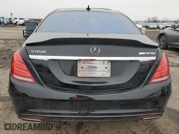2014 Mercedes-Benz S S 550 with VIN WDDUG8CBXEA057824, listed as a Copart auction lot 44979535 with Not Provided miles and Salvage Title. Bid and sale history available at carsss.com. Image 6.