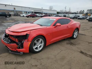 2023 Chevrolet Camaro 1LT с VIN 1G1FB1RX7P0148899, выставлен на аукционе Copart как лот 53236355 с пробегом 39 058 миль миль и Списание • Salvage title. История ставок и продаж доступна на DreamBid. Изображение 1.
