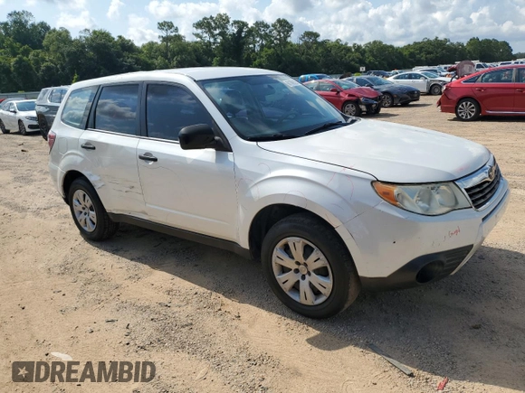 2009 Subaru Forester X with VIN JF2SH61699H769569, listed as a Copart auction lot 61189925 with 163,977 mi miles and Salvage title. Bid and sale history available at DreamBid. Image 4.