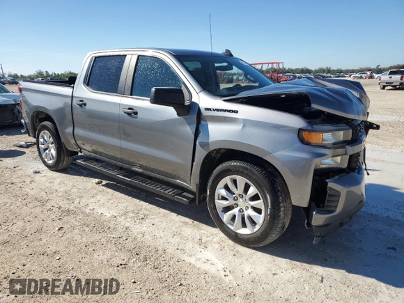 2020 Chevrolet Silverado 1500 Custom with VIN 3GCPWBEF6LG213718, listed as a Copart auction lot 81817404 with 85,969 mi miles and Non Repairable. Bid and sale history available at carsss.com. Image 4.