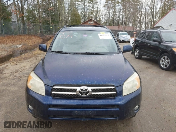 2007 Toyota RAV4 Limited with VIN JTMBD31V276022825, listed as a IAAI auction lot 41923374 with 228,772 mi miles. Bid and sale history available at carsss.com. Image 13.