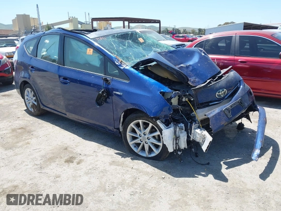 2013 Toyota Prius Two with VIN JTDZN3EU4D3206304, listed as a IAAI auction lot 42067570 with Not Provided miles and . Bid and sale history available at carsss.com. Image 1.