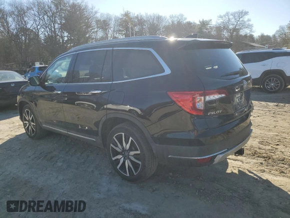 2021 Honda Pilot Touring 8-Passenger with VIN 5FNYF6H93MB051720, listed as a Copart auction lot 47023025 with 66,993 mi miles and Salvage title. Bid and sale history available at DreamBid. Image 2.