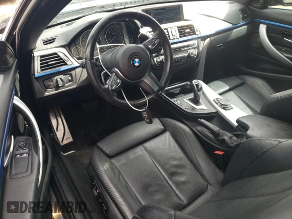2015 BMW 4 Series 435i xDrive with VIN WBA3R5C57FK371612, listed as a Copart auction lot 49127135 with 75,823 mi miles and Salvage title. Bid and sale history available at DreamBid. Image 8.