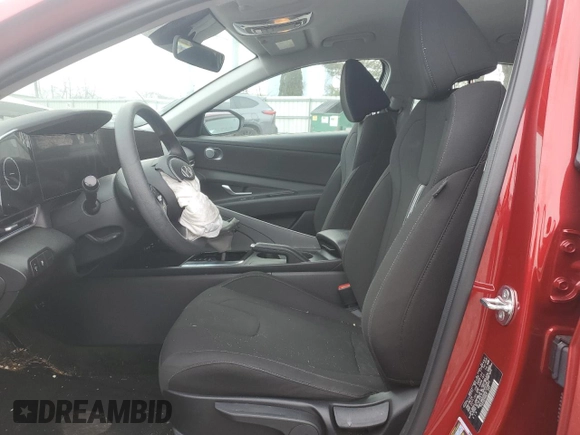 2024 Hyundai Elantra SEL with VIN KMHLM4DG5RU729855, listed as a Copart auction lot 47969195 with 11,835 mi miles and Salvage Title. Bid and sale history available at carsss.com. Image 7.