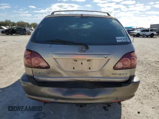1999 Lexus RX 300 Luxury SUV with VIN JT6GF10U1X0043401, listed as a Copart auction lot 46037265 with 123,935 mi miles and Salvage Title. Bid and sale history available at carsss.com. Image 6.