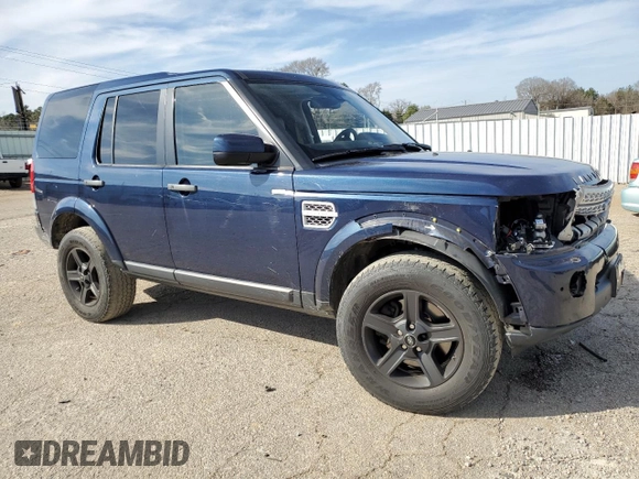 2013 Land Rover LR4 Lux with VIN SALAK2D49DA664975, listed as a Copart auction lot 48664235 with 109,879 mi miles and Salvage title. Bid and sale history available at DreamBid. Image 4.