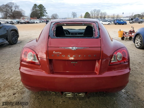 2005 Chrysler Crossfire Limited with VIN 1C3AN69L45X034449, listed as a Copart auction lot 45936375 with 86876 miles and Salvage Title. Bid and sale history available at carsss.com. Image 6.