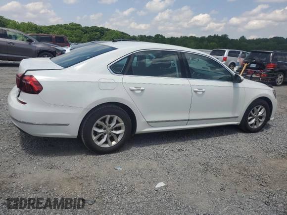 2017 Volkswagen Passat S with VIN 1VWAT7A37HC003482, listed as a Copart auction lot 57311335 with 155,549 mi miles and Salvage title. Bid and sale history available at DreamBid. Image 3.