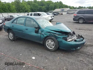 1998 Ford Escort SE with VIN 1FAFP13P9WW166436, listed as a Copart auction lot 54275634 with 171,464 mi miles and Salvage Title. Bid and sale history available at carsss.com. Image 4.