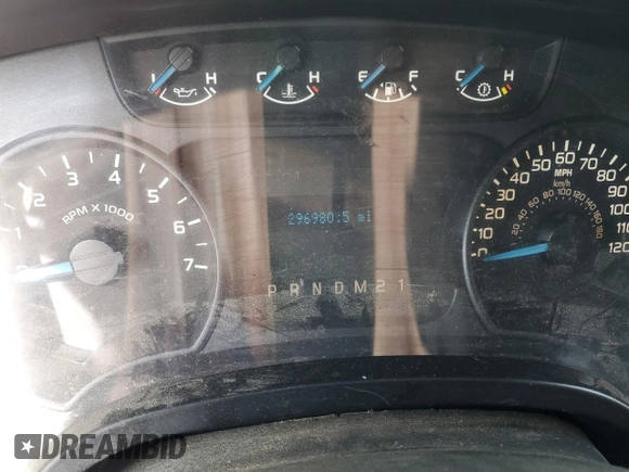 2014 Ford F-150 XL with VIN 1FTFX1CFXEKD76101, listed as a Copart auction lot 49632065 with 296,980 mi miles and Salvage Title. Bid and sale history available at carsss.com. Image 9.
