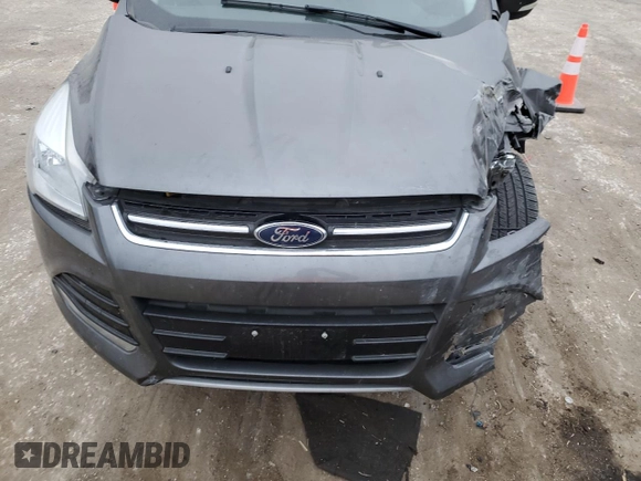2016 Ford Escape Titanium with VIN 1FMCU9J93GUA62090, listed as a Copart auction lot 47458655 with Not Provided miles and Salvage Title. Bid and sale history available at DreamBid. Image 13.