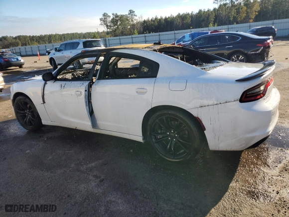 2016 Dodge Charger SXT with VIN 2C3CDXHG3GH139092, listed as a Copart auction lot 86247244 with 0 mi miles and Non Repairable. Bid and sale history available at carsss.com. Image 2.
