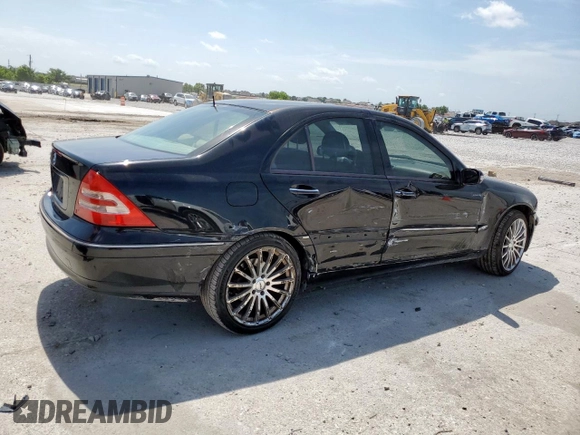 2003 Mercedes-Benz C 240 with VIN WDBRF61JX3F375295, listed as a Copart auction lot 60106075 with 153,767 mi miles and Salvage title. Bid and sale history available at DreamBid. Image 3.