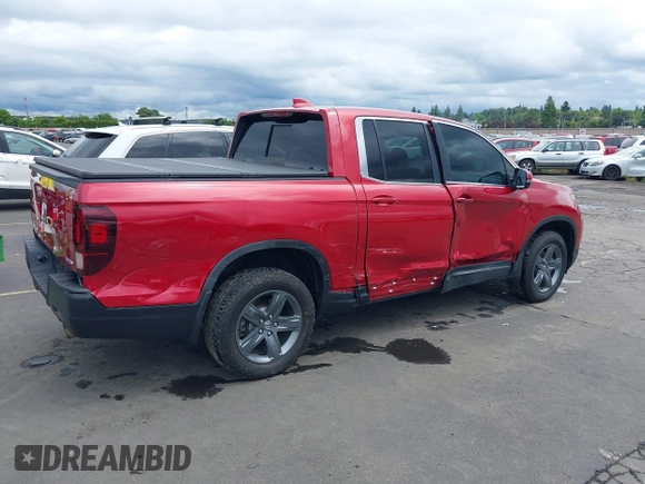 2023 Honda Ridgeline RTL с VIN 5FPYK3F51PB015501, выставлен на аукционе IAAI как лот 42422286 с пробегом 31 305 миль миль и . История ставок и продаж доступна на DreamBid. Изображение 4.