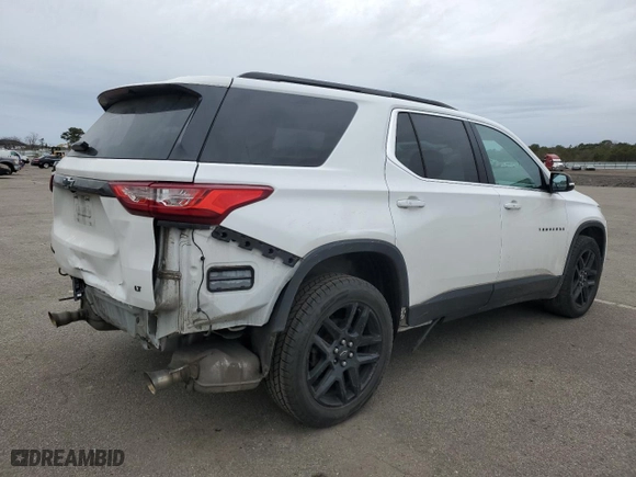 2019 Chevrolet Traverse LT Cloth with VIN 1GNEVGKW9KJ116156, listed as a Copart auction lot 52923885 with 104,747 mi miles and Salvage Title. Bid and sale history available at carsss.com. Image 3.