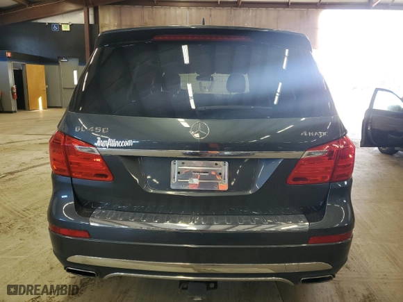 2014 Mercedes-Benz GL-Class GL 450 with VIN 4JGDF7CE9EA428646, listed as a Copart auction lot 51208455 with 97,438 mi miles and Clean Title. Bid and sale history available at carsss.com. Image 6.