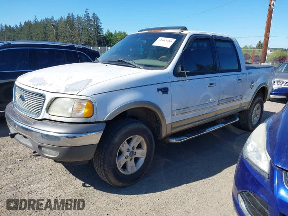 2001 Ford F-150 XLT with VIN 1FTRW08L21KC01442, listed as a IAAI auction lot 42163484 with 230,590 mi miles and . Bid and sale history available at DreamBid. Image 2.