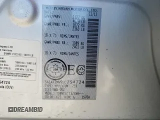 2014 Nissan Rogue SL with VIN 5N1AT2MV9EC754724, listed as a Copart auction lot 42761165 with 112,862 mi miles and Salvage Title. Bid and sale history available at carsss.com. Image 14.