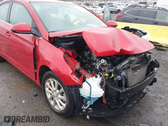 2022 Hyundai Accent SE with VIN 3KPC24A69NE180546, listed as a IAAI auction lot 40977460 with 16,559 mi miles and . Bid and sale history available at carsss.com. Image 17.