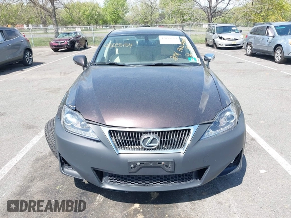 2012 Lexus IS 250 with VIN JTHCF5C22C5058607, listed as a IAAI auction lot 42055154 with 205,661 mi miles and . Bid and sale history available at DreamBid. Image 12.