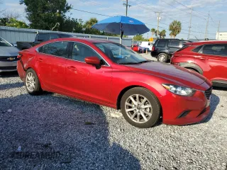 2015 Mazda 6 i Sport with VIN JM1GJ1U58F1182959, listed as a Copart auction lot 52300685 with 54,598 mi miles and Non Repairable. Bid and sale history available at carsss.com. Image 4.