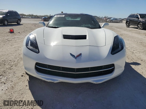 2014 Chevrolet Corvette Z51 3LT with VIN 1G1YM2D73E5105712, listed as a Copart auction lot 48076955 with 19,347 mi miles and Salvage title. Bid and sale history available at DreamBid. Image 5.