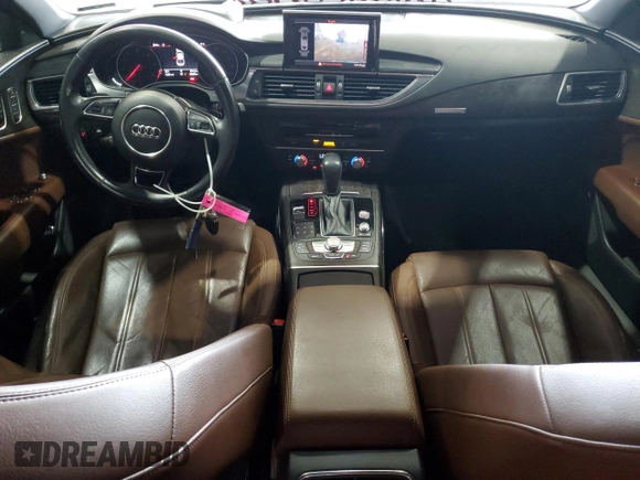 2017 Audi A7 Prestige with VIN WAU22AFC6HN129804, listed as a Copart auction lot 52373524 with 96,953 mi miles and Salvage Title. Bid and sale history available at carsss.com. Image 8.