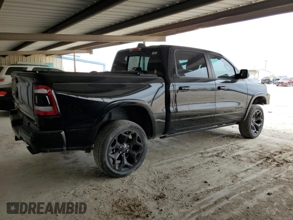 2020 Ram 1500 Limited with VIN 1C6RREHT5LN210164, listed as a Copart auction lot 45563805 with 49,226 mi miles and Salvage title. Bid and sale history available at DreamBid. Image 3.