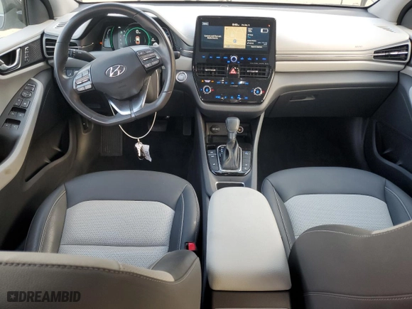 2020 Hyundai Ioniq Plug-In Hybrid Limited with VIN KMHCX5LD6LU234074, listed as a Copart auction lot 75545334 with 18,640 mi miles and Salvage Title. Bid and sale history available at carsss.com. Image 8.
